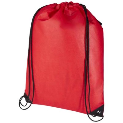 Borsa con coulisse in tessuto non tessuto riciclato certificato GRS Evergreen - 5L - cod. P130080